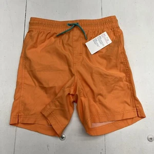 Old Navy Orange UPF 50 Swim Trunks Boys Size Large NEW - Picture 1 of 6