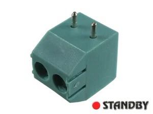 10pcs RIACON 31 147 102-5, 2 way, screw terminal block, pitch 5mm, 300V/15A - Bild 1 von 2