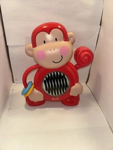 Fisher Price Discover 'n Grow Push 'N See Monkey Red 2011 Music Sounds X2735 - Imagen 1 de 5