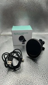 MagSafe Car Mount Charger Wireless Car Charger Air Vent BLACK - Picture 1 of 3