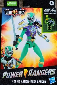 Power Rangers Dino Fury Cosmic Armor Green Ranger, 6-Inch Action Figures - Picture 1 of 4