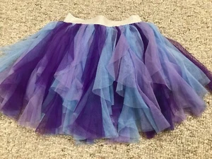 Tutu Tulle Skirt 3-4T Purple Twirl Tiered Party - Picture 1 of 6
