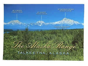 Postkarte The Alaska Range Talkeetna Alaska • unbespielt - Bild 1 von 2