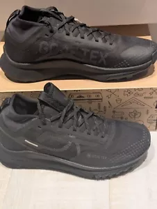 Nike React Pegasus Trail 4 GTX GORE-TEX - Scarpe da corsa nere da uomo taglia 10 - Foto 1 di 5