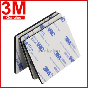 3M 9448A EVA Double Sided Adhesive foam tape sticky pads black 10cmx10cm x2mm - Picture 1 of 1