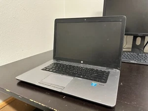 HP LAPTOP ELITEBOOK 850 G1 15.6" INTEL i7-4600U 2.1GHz 2GB RAM. NO HDD/ BATTERY - Picture 1 of 7