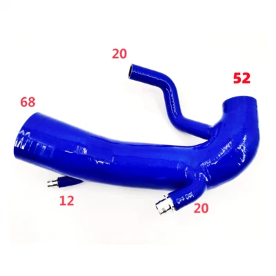 Silicone Induction Coolant Pipe Hose Fit For PEUGEOT 308 3008 207 5008 GTI 270CV Foto 1 de 4