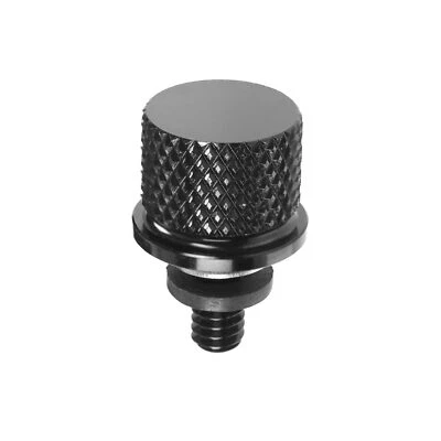 1 pieza perno de asiento aluminio CNC perilla moleteada 1/4"-20 se adapta a Harley 97-más tarde XG XL Foto 1 de 4