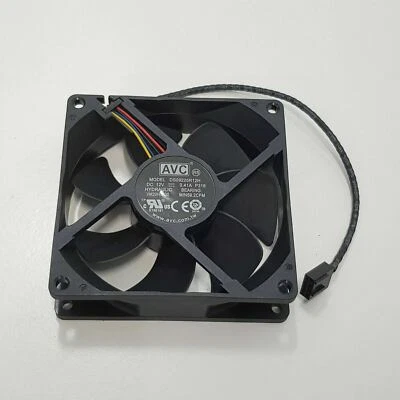 Genuine AVC 9cm 12V 4 Pin Case Fan Dell XPS 8910 8920 8930 0VM20H DS09225R12H - Image 1 of 3