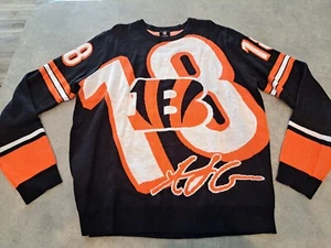 Exklusiver AJ Green Cincinnati Bengals Weihnachtspullover 2XL Jersey Burrow Chase - Bild 1 von 4