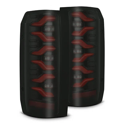 Luces traseras LED negras rojas Fit 1987-1996 Ford F150 F250 F350/Bronco serie LUXX Foto 1 de 4