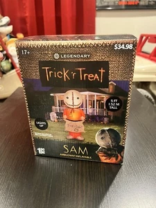 NEW Halloween Sam Trick Or Treat Airblown Yard Inflatable, 5’ Light Up Outdoor - Picture 1 of 6