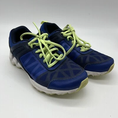 Boys Reebok Classic Athletic Running Training Play Athletic Shoes Size 3.5 Blue - Image 1 of 4
