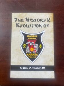 History of Shorin, Kenpo, Karate paperback book