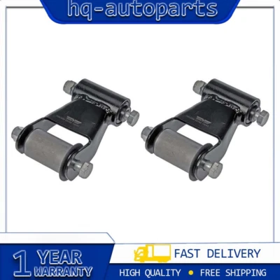 Par de grilletes de resorte de hoja trasero Dorman 2 piezas para Dodge Ram 1500 2004-2006 Foto 1 de 4