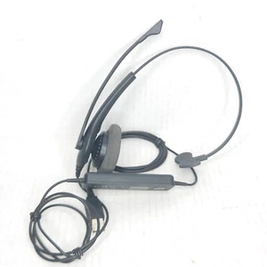 JABRA Biz 1500 USB Mono Corded Headset Model HSC024 Black 1553-0159 Tested - Picture 1 of 8