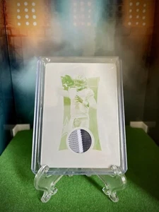 2022 Panini National Treasures Dak Prescott Yellow Print Plate & Patch 1/1 - Picture 1 of 3
