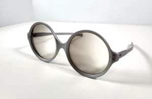 Vintage übergroße runde METALL Riviera's optische Brille nur Gestell MOD - Bild 1 von 12