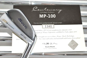 Rare Mizuno 100th Limited Edition MP-100 anniversary 3-PW Golf Iron 8p Set Club - Picture 1 of 24