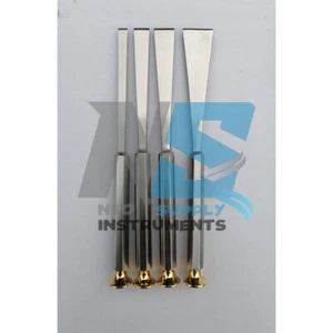 Bone Osteotome Set of 4 pcs Stainless Steel Orthopedic Surgical Instrument - Picture 1 of 3