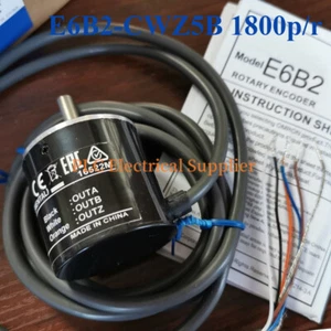 1PCS OMRON Incremental Rotary Encoder 1800p/r 12~24V DC E6B2-CWZ5B PNP 1800P - Picture 1 of 11
