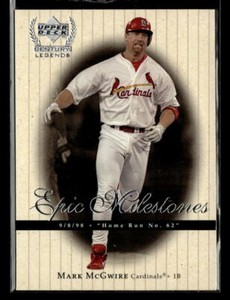 1999 Upper Deck Century Legends #EM4 Mark McGwire EX