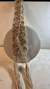 Handmade Boho Macramé Belt with Fringe – Adjustable, Unique Design - Picture 1 of 9