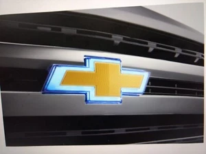 2019 - 2022 New Gen. Silverado 1500 Illuminated Grille Gold Bowtie 85515612 GM - Foto 1 di 18