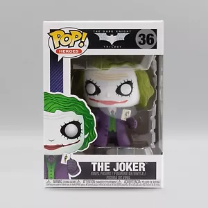 Funko Pop! Batman The Dark Knight Trilogies The Joker #36, neue ungeöffnete Box - Bild 1 von 3