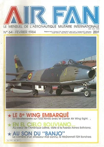 AIR FAN N°64 LE 8e WING EMBARQUE / FUERZA AEREA BOLIVIANA /MCDONNELL F2H BANSHEE - Imagen 1 de 2