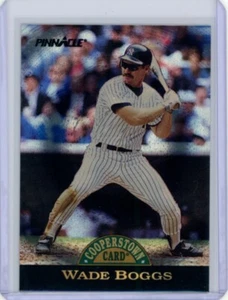 WADE BOGGS 1993 Pinnacle Cooperstown FX Dufex #13 Print Run 1000 - Picture 1 of 2