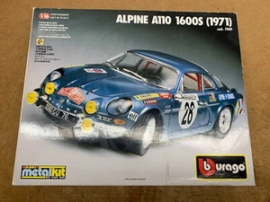 BURAGO ALPINE A110 1600S 1971 EN BOITE 1/18 - Imagen 1 de 9