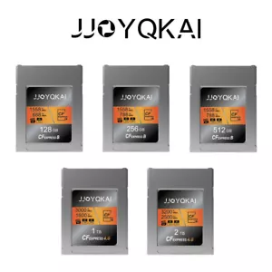 JJOYQKAI CFexpress Type B Memory Card 128GB 256GB 512GB 1TB 2TB For Canon Nikon - Picture 1 of 18