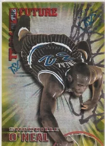 SHAQUILLE O'NEAL Shaq RARE TSC Topps Stadium Club Insert Card TEAM OF THE FUTURE - Picture 1 of 2