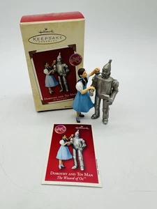 Hallmark Keepsake Ornament The Wizard of Oz Dorothy and Tin Man - Picture 1 of 6