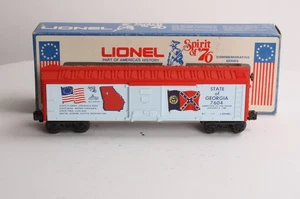 Lionel 6-7604 O Gauge Stato della Georgia Boxcar LN/Box - Foto 1 di 10