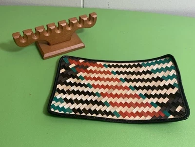 American Girl Of Today Pleasant Company Kwanzaa Accessories mat candle holder  - Image 1 of 4