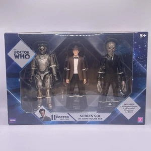 Doctor Who Series Six Action Figure Set 11th doctor 2010-2013 Boxed - Picture 1 of 3