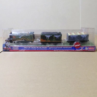 Box Trackmaster Thomas Friends Motorized Toy Train Emily in "Splish, Splash" - Image 1 of 4