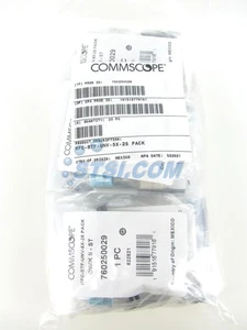 Commscope QWIK II ST OM3/OM4/OM5 Fiber Connector 25pk MFC-STF-UNV-5X-25 ~STSI - Picture 1 of 6