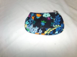 Vera Bradley ovales Ausweisetui mit Reißverschluss Midnight Blues gebraucht, in einwandfreiem Zustand - Bild 1 von 2