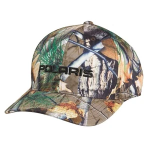 Polaris Snowmobile New OEM, Adult Men's, FlexFit Stealth Camo Cap, 2861527 - Picture 1 of 12