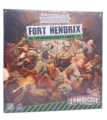 Zombicide zweite Edition Fort Hendrix Erweiterung Deutsch NEU - Bild 1 von 4