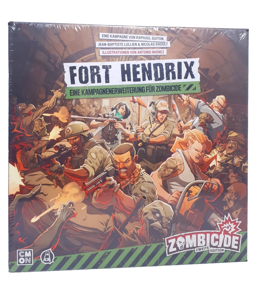 Zombicide zweite Edition Fort Hendrix Erweiterung Deutsch NEU - Bild 1 von 4