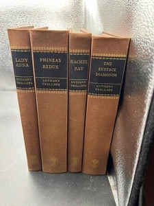 4 X 1990 ANTHONY TROLLOPE FOLIO SOCIETY BOOKS - Picture 1 of 11