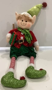 Weihnachtselfe Regal Sitter Winter Wonder Traditions Collection 12x32 ~ NEU - Bild 1 von 6