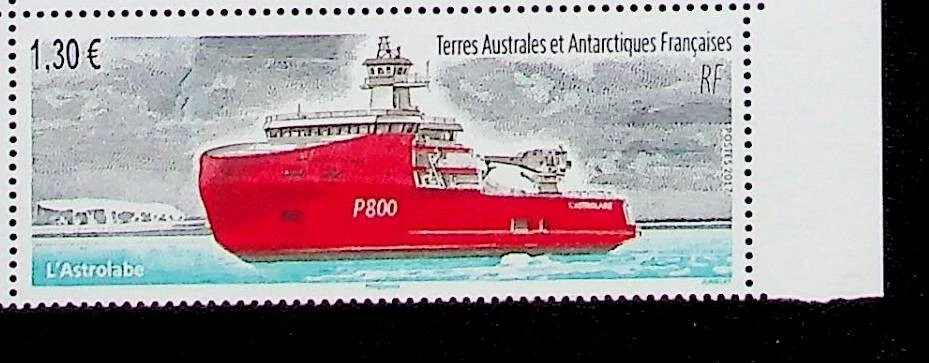 French Southern & Antarctic Territory Sc 570 NH ISSUE OF 2017 - SHIP - Image 1 of 1