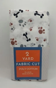 Shason (2 Yards Cut) Pets Poly Cotton Fabric Craft Projects Precut - Picture 1 of 2
