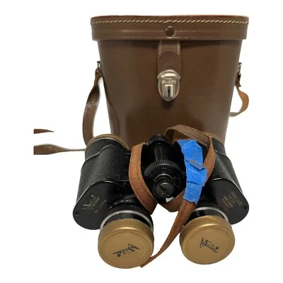 Selsi Lightweight Fully Coated Black 7x35 Luminous AMBER Optics Binoculars 6.5 - Image 1 of 4