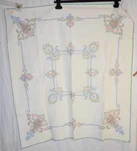 Alte Tischdecke von ca. 1930 - Bild 1 von 3